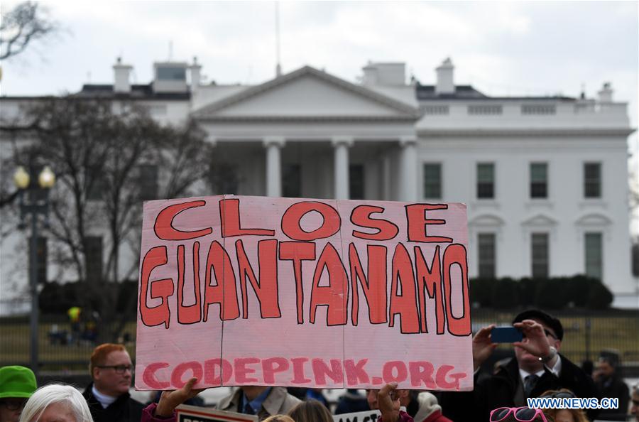 U.S.-WASHINGTON D.C.-PROTEST-GUANTANAMO BAY DETENTION CAMP