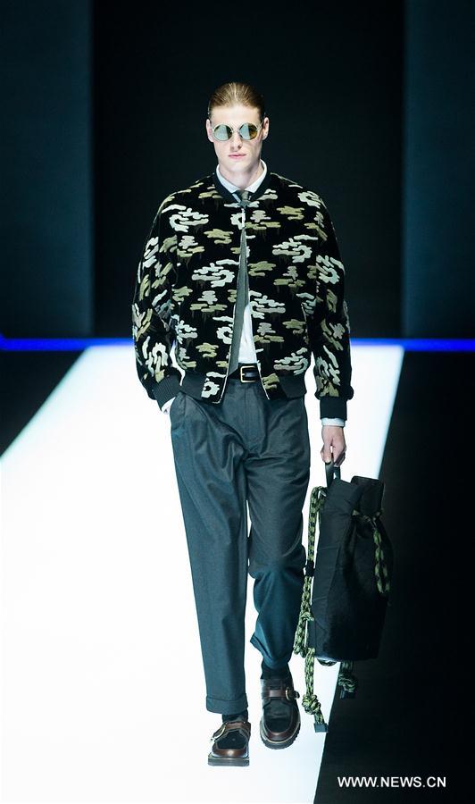 ITALY-MILAN-FASHION WEEK-EMPORIO ARMANI