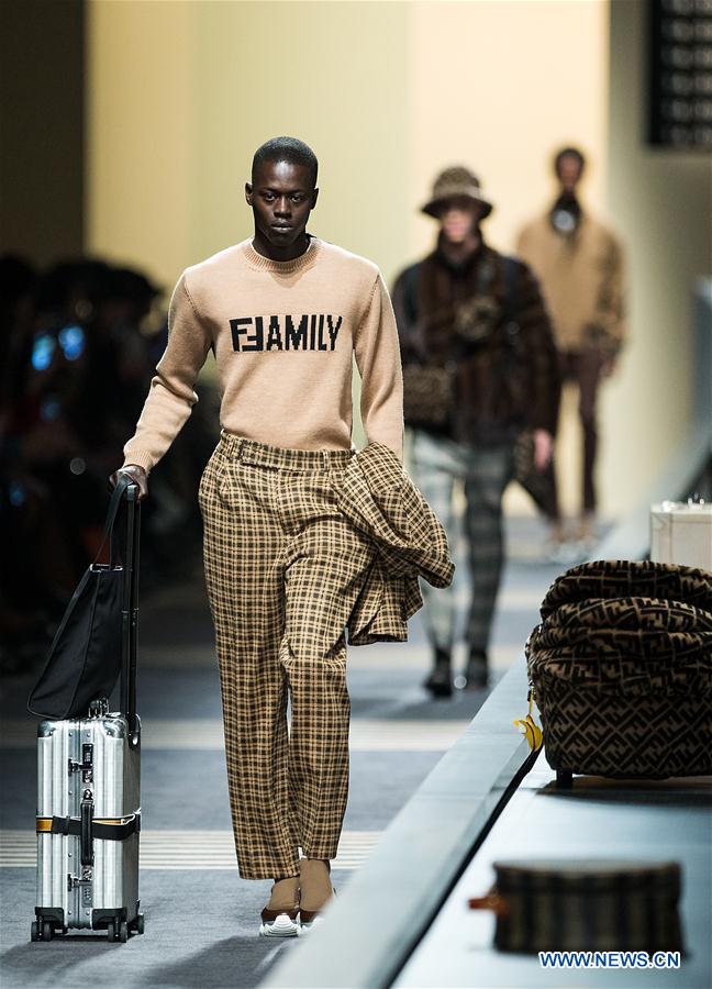 ITALY-MILAN-MEN'S FASHION WEEK-FENDI