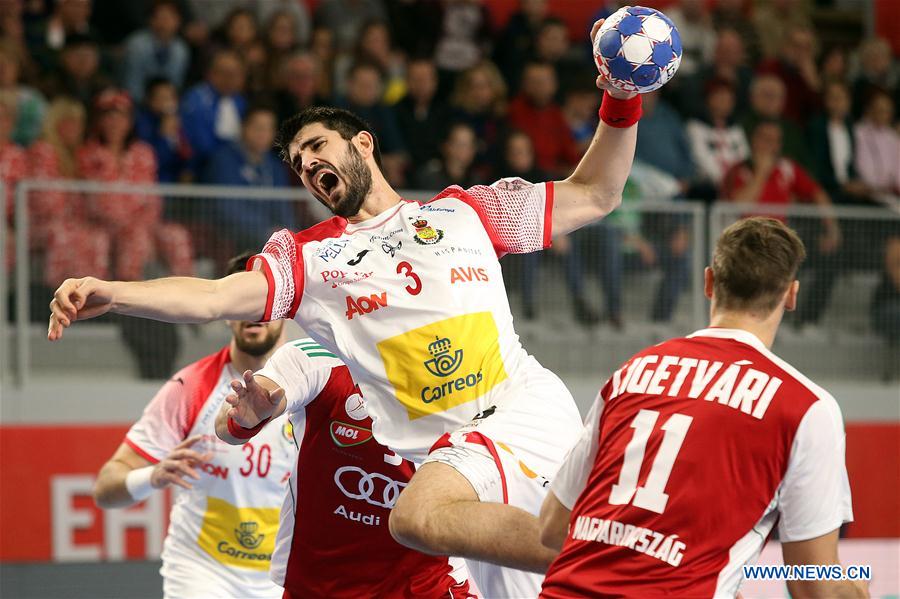 (SP)CROATIA-VARAZDIN-HANDBALL-EHF EURO 2018-HUN VS ESP