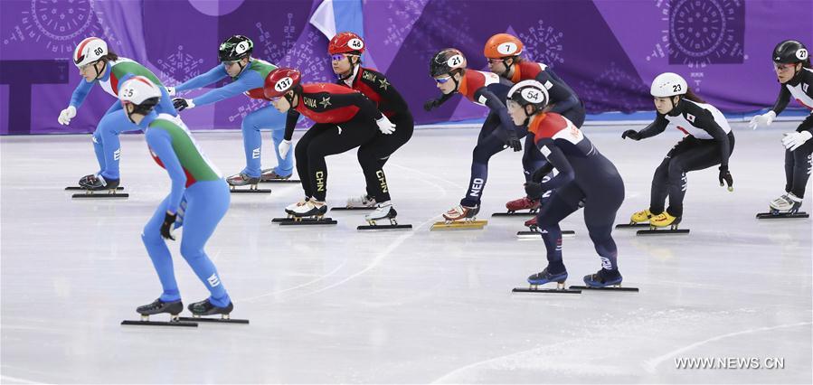 (SP)OLY-SOUTH KOREA-PYEONGCHANG-SHORT TRACK-WOMEN'S 3000M RELAY