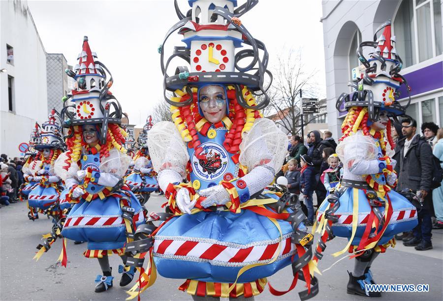 BELGIUM-AALST-CARNIVAL-PARADE