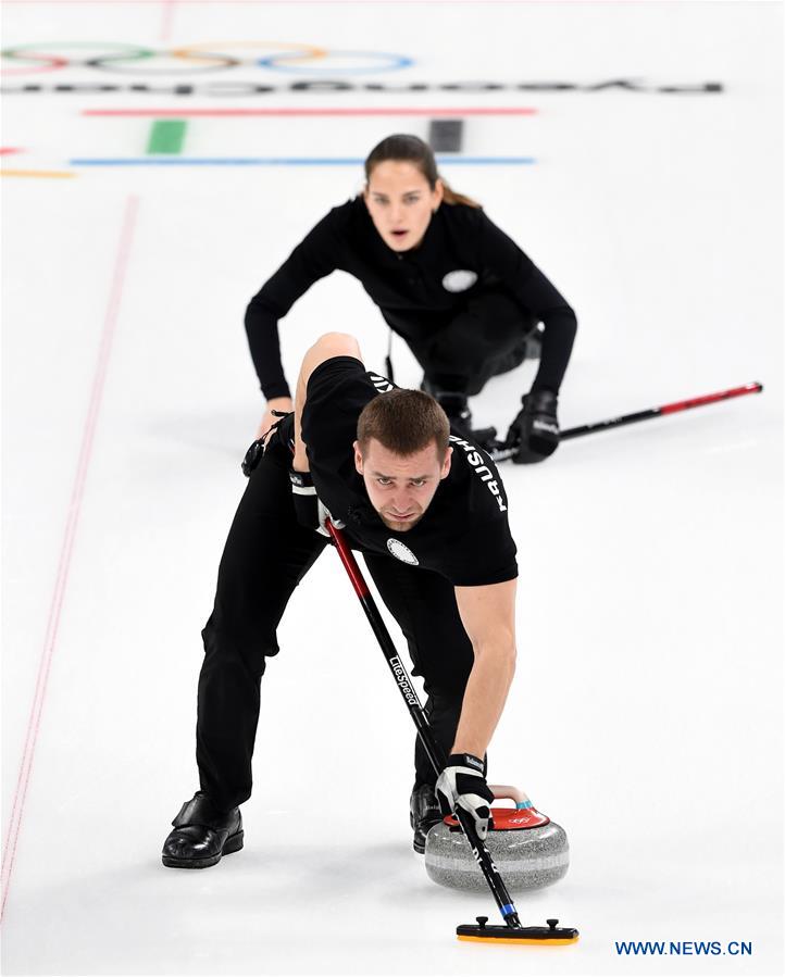 (SP)OLY-SOUTH KOREA-PYEONGCHANG-CURLING-MIXED DOUBLES-SEMI-FINAL-OAR VS SUI