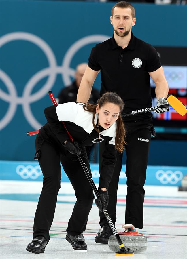 (SP)OLY-SOUTH KOREA-PYEONGCHANG-CURLING-MIXED DOUBLES-BRONZE MEDAL-OAR VS NOR