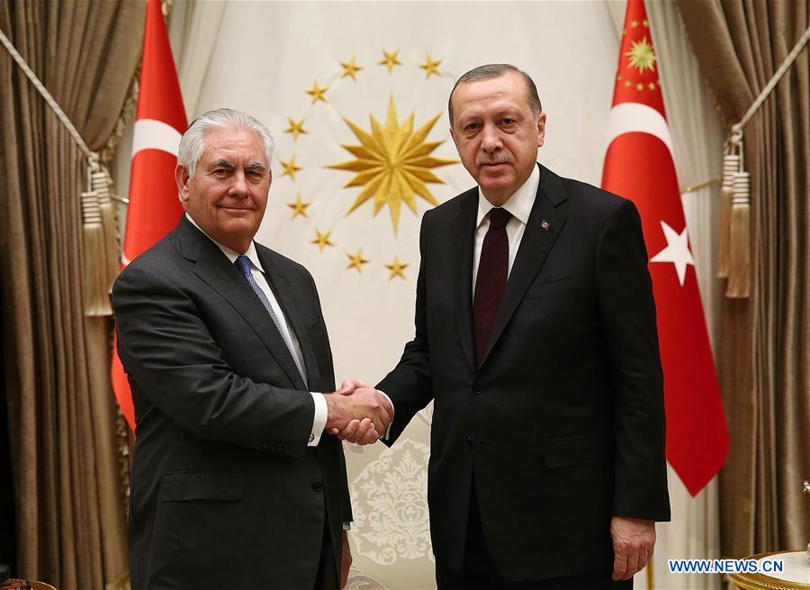 TURKEY-ANKARA-U.S.-SECRETARY OF STATE-TILLERSON-VISIT