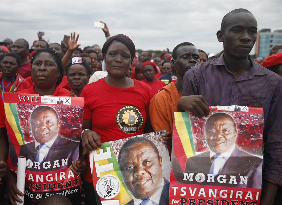 ZIMBABWE-HARARE-TSVANGIRAI-FUNERAL