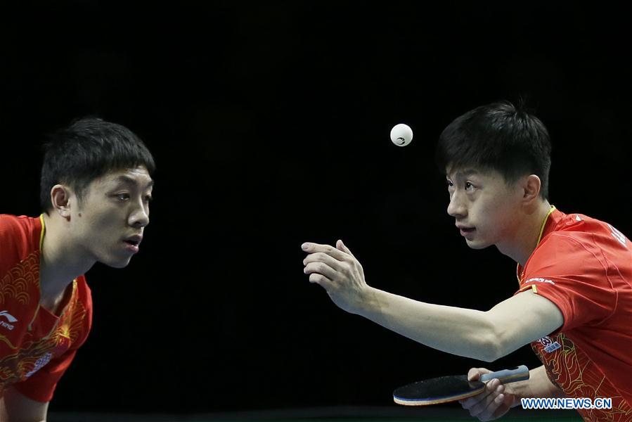 (SP)BRITAIN-LONDON-TABLE TENNIS-ITTF TEAM WORLD CUP-DAY 3