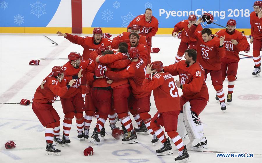 (SP)OLY-SOUTH KOREA-PYEONGCHANG-ICE HOCKEY-MEN'S GOLD MEDAL GAME-OAR VS GER