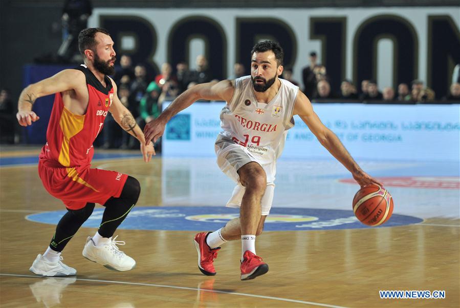 (SP)GEORGIA-TBILISI-BASKETBALL-FIBA WORLD CUP 2019 EUROPEAN QUALIFIER 