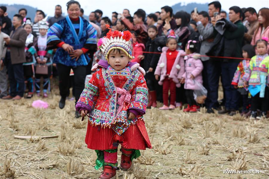 #CHINA-GUIZHOU-MIAO ETHNIC GROUP-FOLK EVENT (CN)