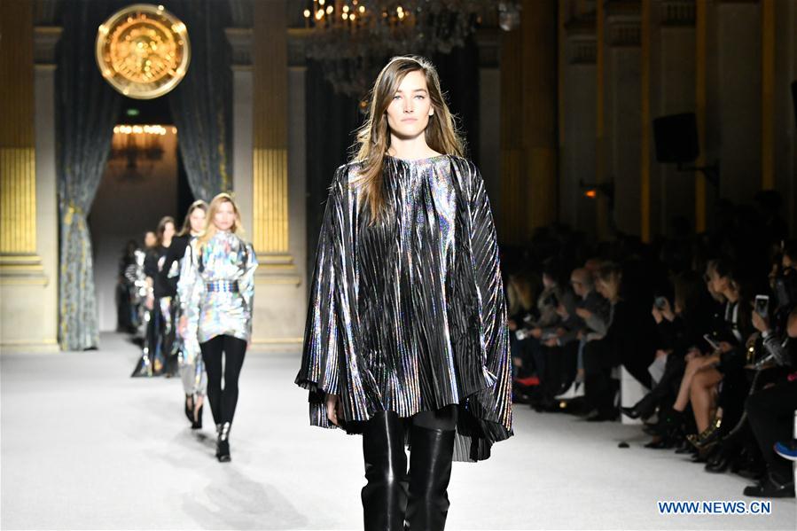 FRANCE-PARIS-FASHION WEEK-BALMAIN