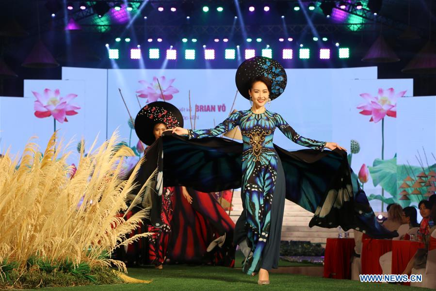 VIETNAM-HO CHI MINH CITY-AO DAI FESTIVAL 2018