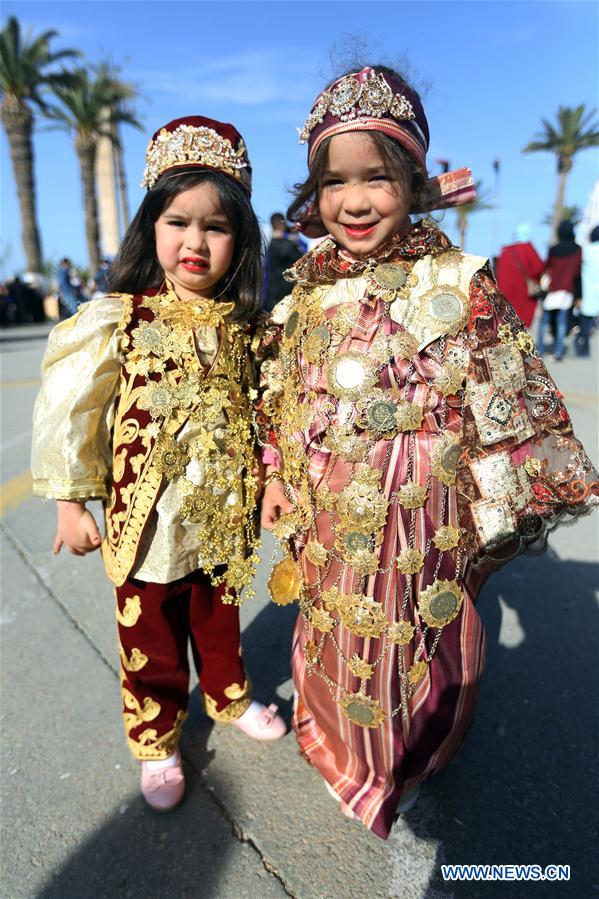 LIBYA-TRIPOLI-TRADITIONAL COSTUME DAY