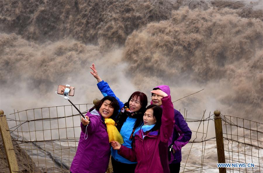 #CHINA-SHANXI-HUKOU WATERFALL-FLOOD (CN)