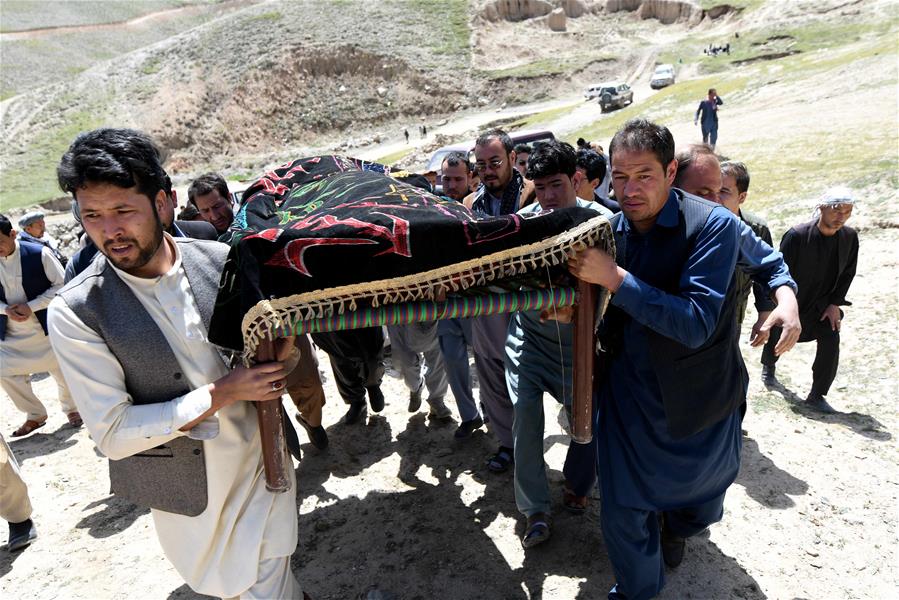 AFGHANISTAN-KABUL-FUNERAL CEREMONY-SUICIDE ATTACK