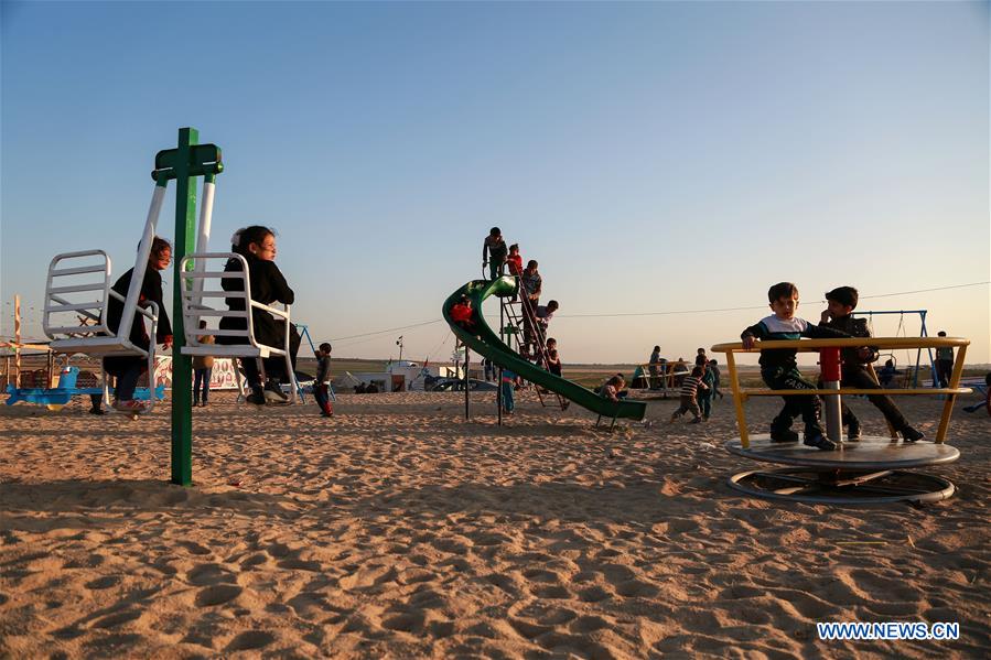 MIDEAST-GAZA-DAILY LIFE