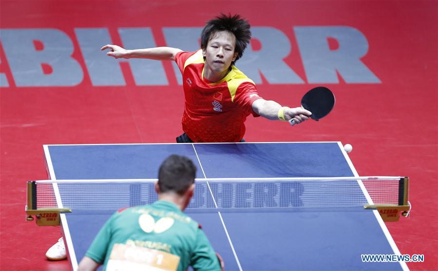 (SP)SWEDEN-HALMSTAD-TABLE TENNIS-WORLD TEAM CHAMPIONSHIPS-DAY 3 