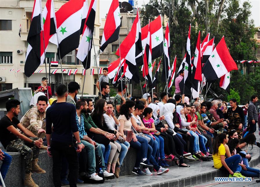 SYRIA-DAMASCUS-MARTYRS' DAY-COMMEMORATION