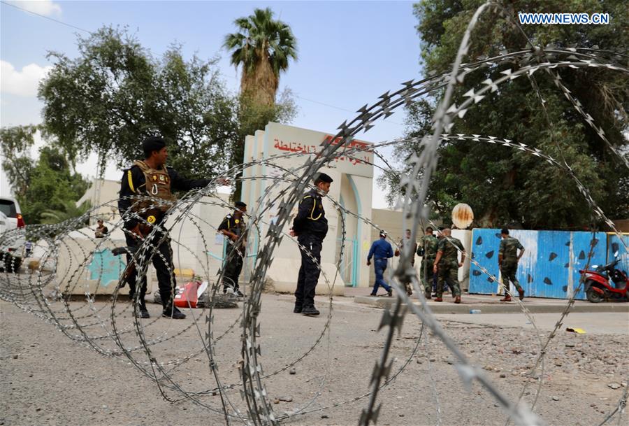 IRAQ-BAGHDAD-POLLING STATION-SECURITY