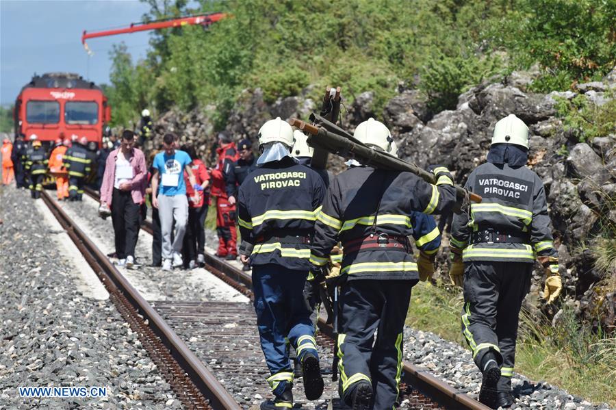 CROATIA-KISTANJE-RESCUE EXERCISE