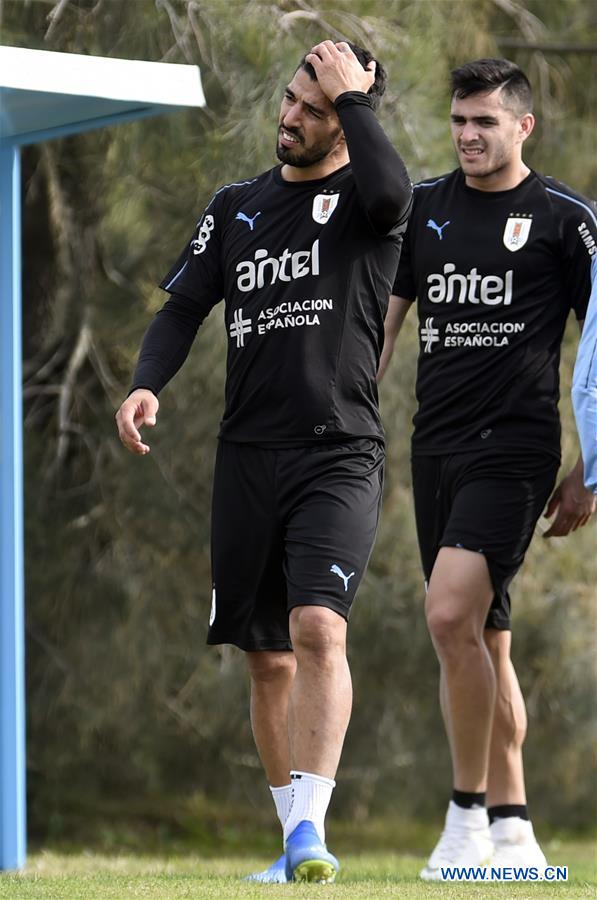 (SP)URUGUAY-CANELONES-WORLD CUP-TRAINING