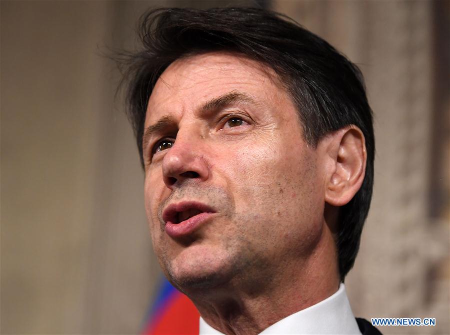 ITALY-ROME-GIUSEPPE CONTE-PM-DESIGNATE