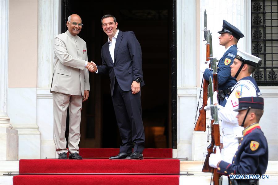 GREECE-ATHENS-INDIA-DIPLOMACY