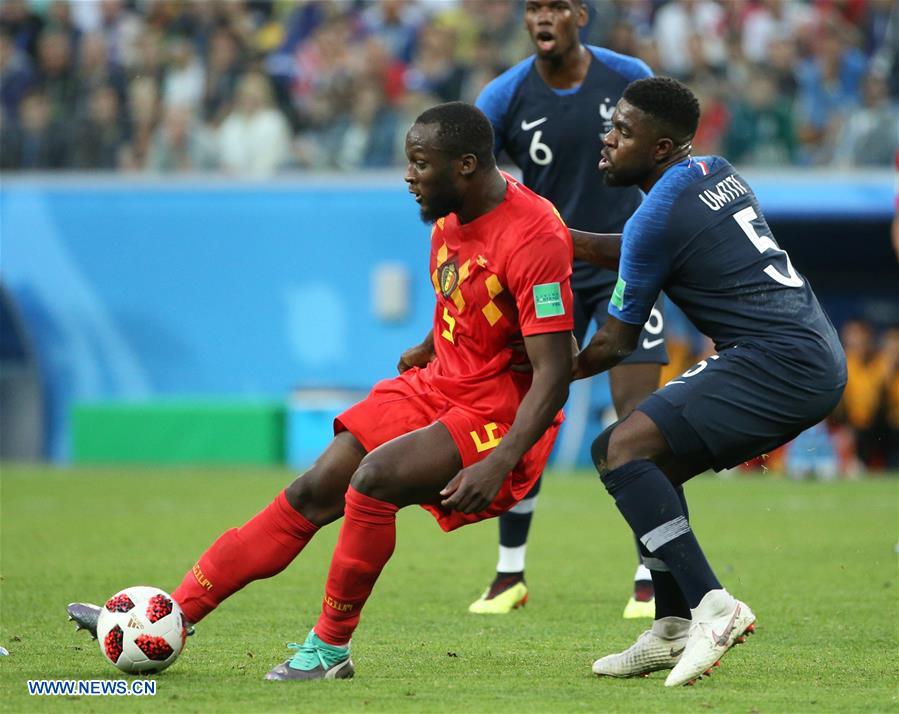 (SP)RUSSIA-SAINT PETERSBURG-2018 WORLD CUP-SEMIFINAL-FRANCE VS BELGIUM