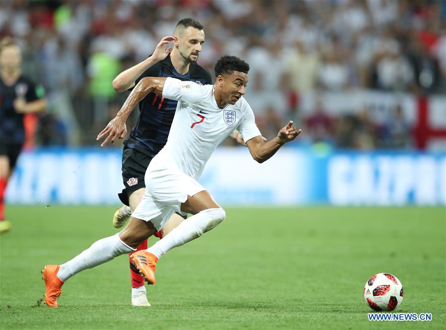 (SP)RUSSIA-MOSCOW-2018 WORLD CUP-SEMIFINAL-ENGLAND VS CROATIA