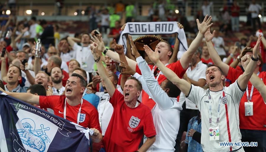 (SP)RUSSIA-MOSCOW-2018 WORLD CUP-SEMIFINAL-ENGLAND VS CROATIA