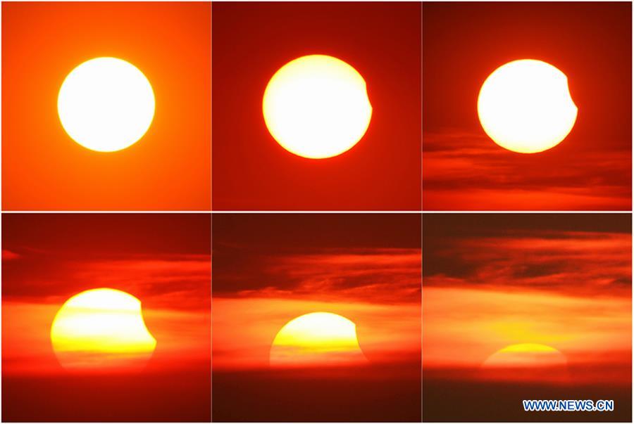 #CHINA-JIANGSU-PARTIAL SOLAR ECLIPSE (CN)