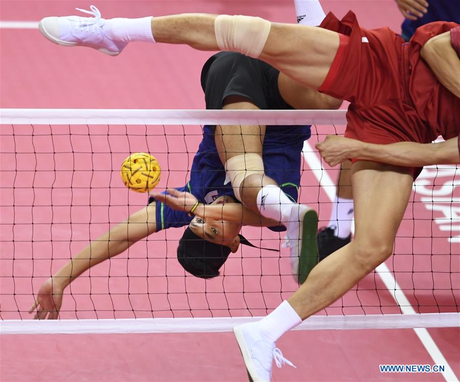 (SP)INDONESIA-PALEMBANG-ASIAN GAMES-SEPAKTAKRAW