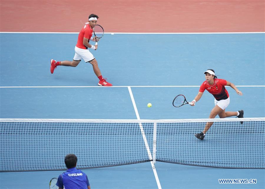 (SP)INDONESIA-PALEMBANG-ASIAN GAMES-TENNIS-MIXED DOUBLES