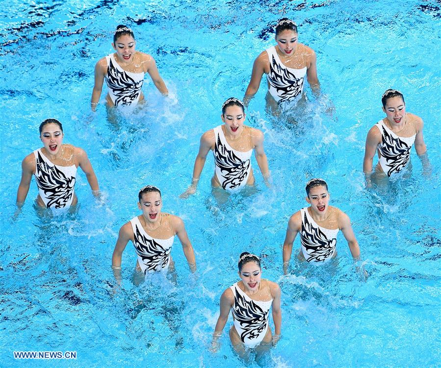 (SP)INDONESIA-JAKARTA-ASIAN GAMES-ARTISTIC SWIMMING