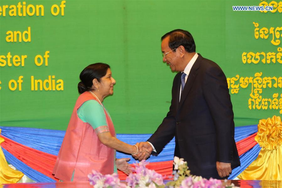 CAMBODIA-PHNOM PENH-INDIA-BILATERAL COOPERATION