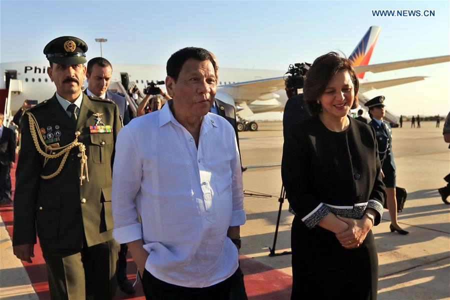 JORDAN-AMMAN-THE PHILIPPINES-PRESIDENT-VISIT