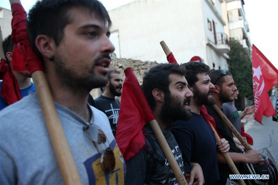 GREECE-PIRAEUS-ANNIVERSARY-ANTI-FASCIST MUSICIAN-MURDER