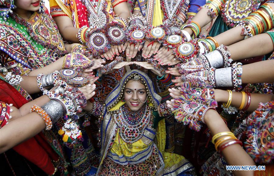 INDIA-AHMEDABAD-GARBA DANCE