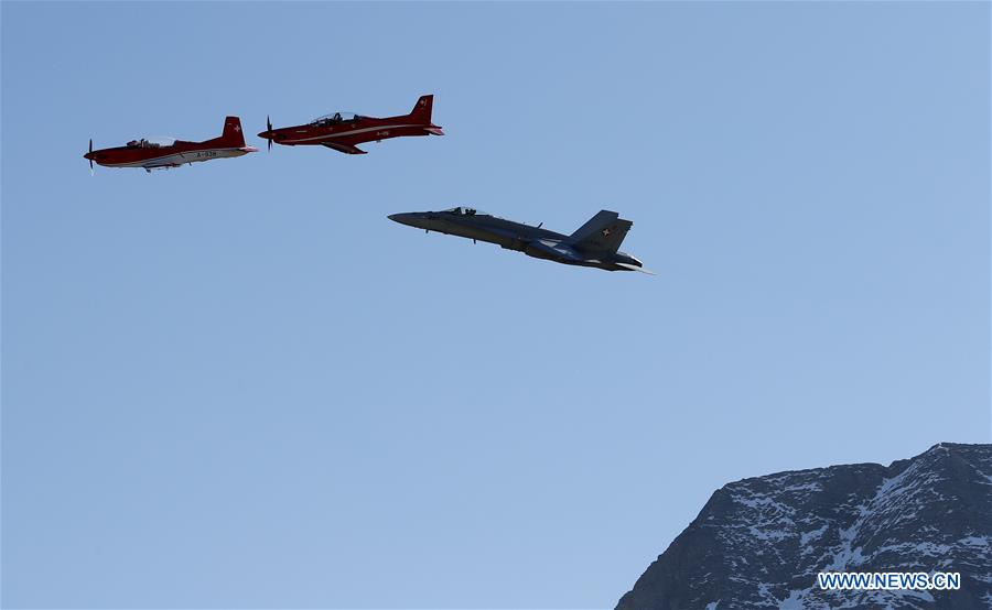 SWITZERLAND-MEIRINGEN-SWISS AIR FORCE-AIR SHOW