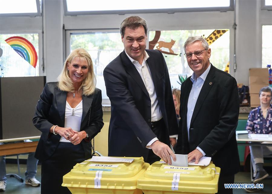 GERMANY-NUERNBERG-BAVARIA-ELECTION