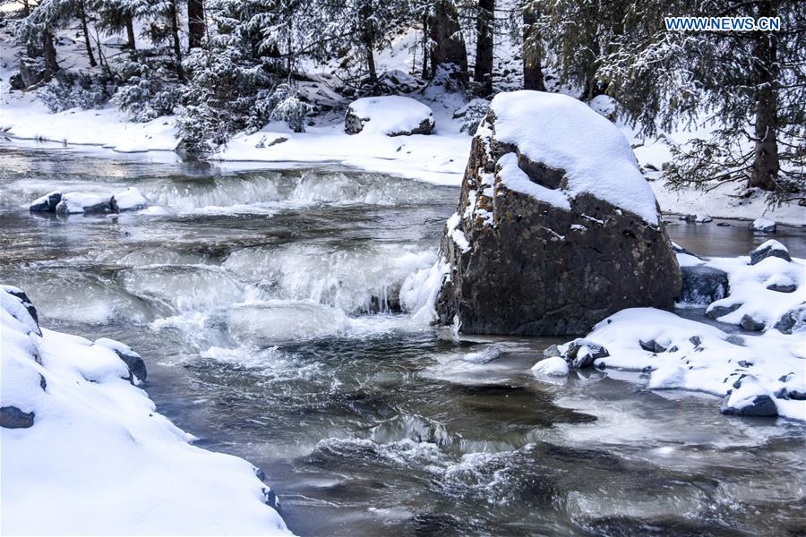 CHINA-XINJIANG-URUMQI-SNOWFALL  (CN)