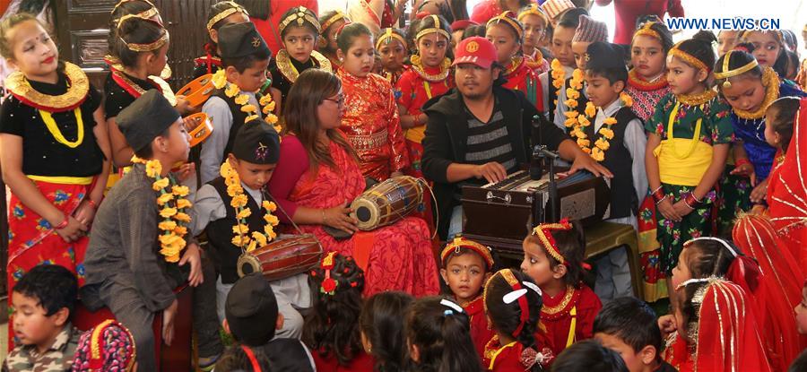 NEPAL-KATHMANDU-TIHAR-CELEBRATION