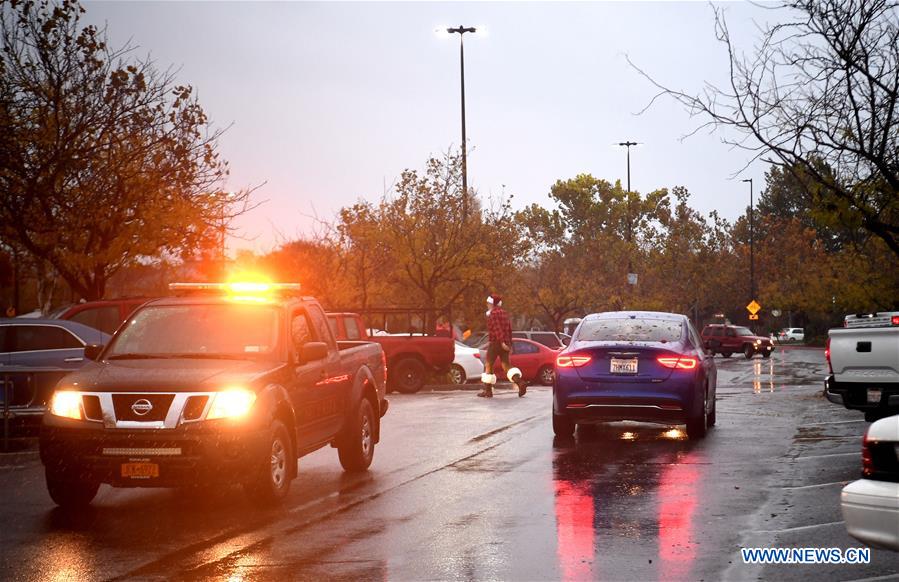 U.S.-CALIFORNIA-BUTTE-WILDFIRE-RAIN