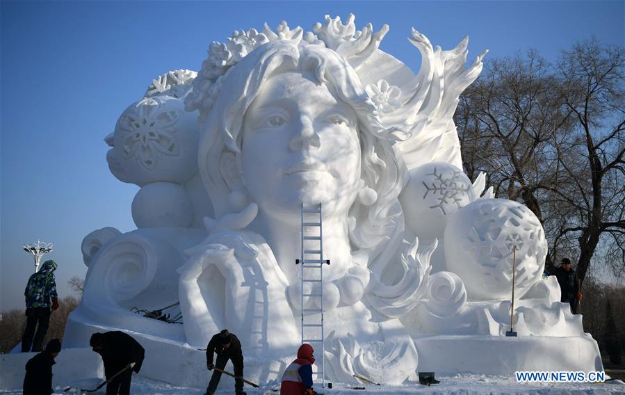 CHINA-HEILONGJIANG-HARBIN-SNOW SCULPTURES-EXPO (CN)