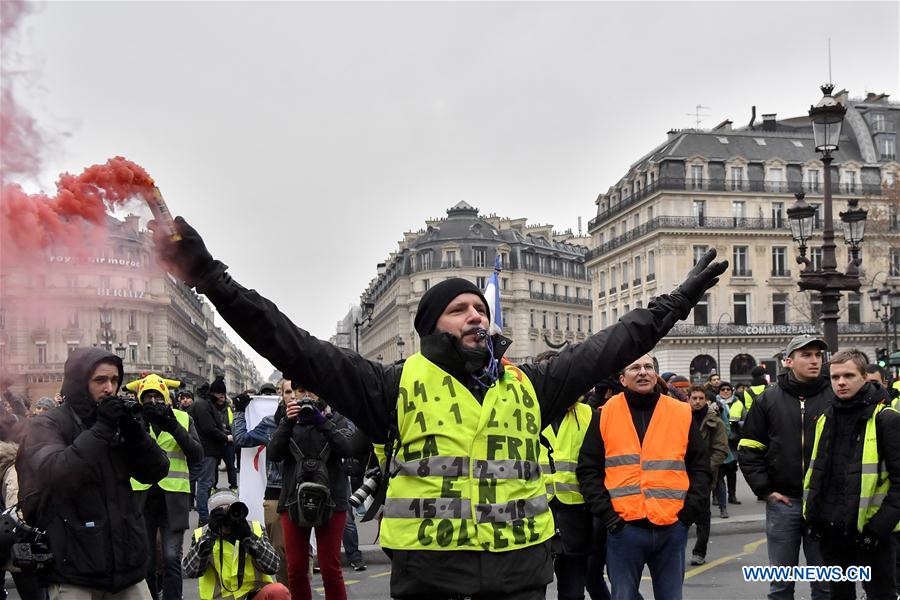 FRANCE-PARIS-"YELLOW VESTS"-PROTEST