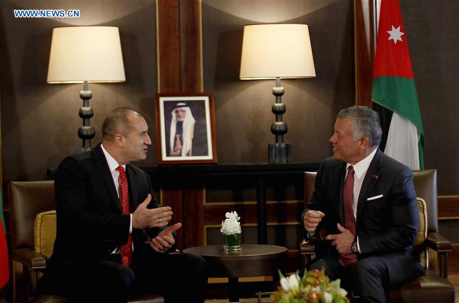 JORDAN-AMMAN-BULGARIA-PRESIDENT-VISIT