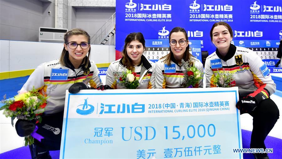 (SP)CHINA-XINING-INTERNATIONAL CURLING ELITE 2018-WOMEN'S FINAL