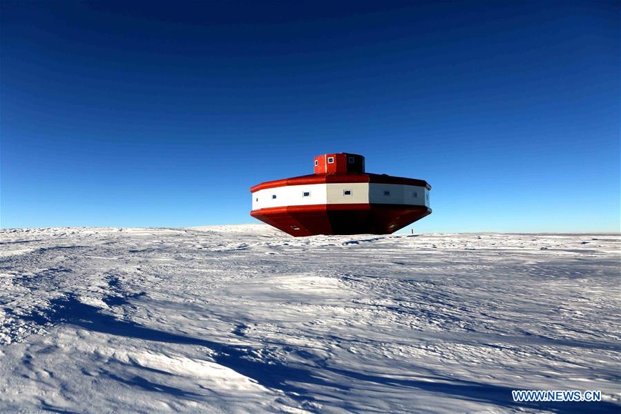 ANTARCTICA-CHINA-INLAND EXPEDITION-TAISHAN STATION