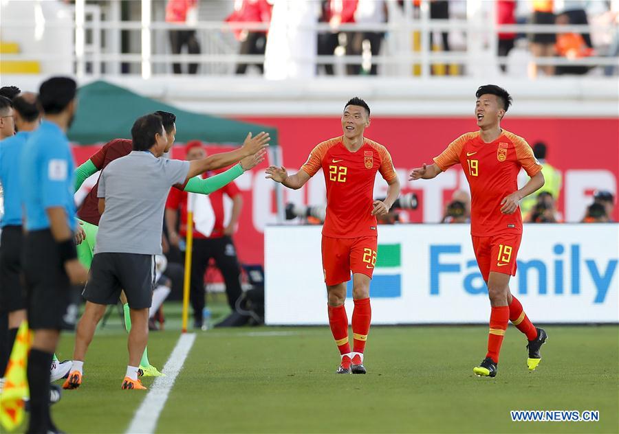 (SP)UAE-AL AIN-SOCCER-ASIAN CUP-CHINA VS KYRGYZ REPUBLIC