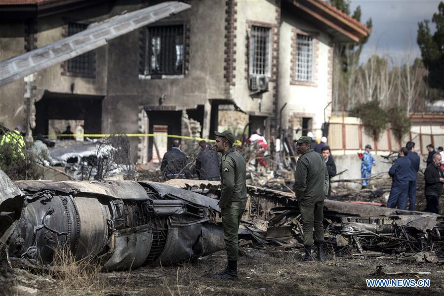 IRAN-KARAJ-PLANE CRASH